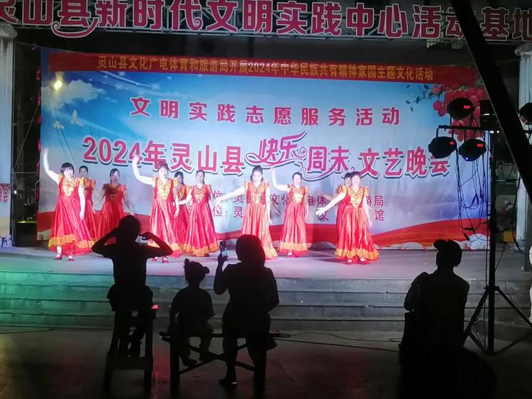 灵山县文化广电体育和旅游局开展2024年中华民族共有精神家园主题文化活动（三）